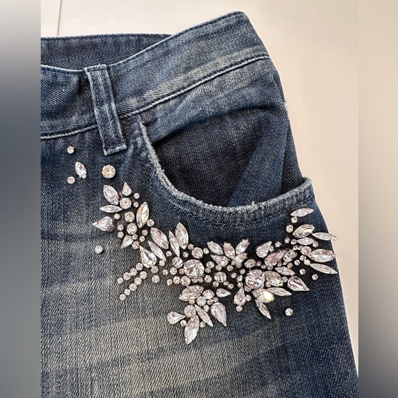 Dolce & Gabbana distressed bejeweled jeans - Picture 5 of 16